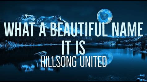 Provided to YouTube by Hillsong Music & Resources LLC What A Beautiful Name · Hillsong Worship · Brooke Ligertwood let there be light. ℗ 2016 Hillsong Mus...